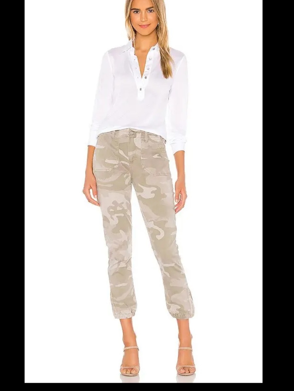 PAIGE Mayslie Jogger Pants In Army Size 29